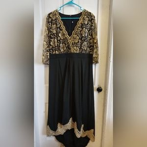 Gorgeous Black & Gold dress
